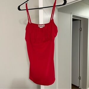 Red Tank Top Size L